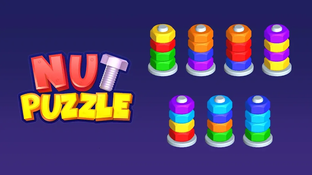 Nut Puzzle - Nut Sort Games screenshot 14