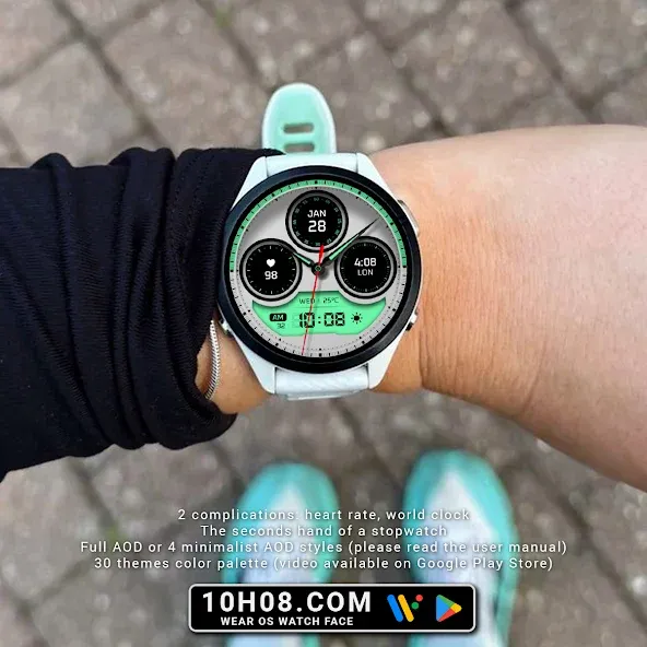Watch face 10h08.com #117 screenshot 2
