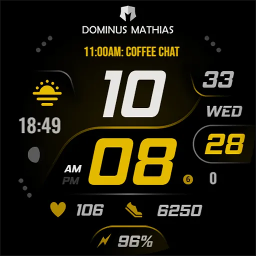 DM092 Modern Sport Watch screenshot 7