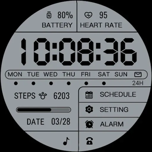 ZKin Watch Personalized LCD screenshot 44