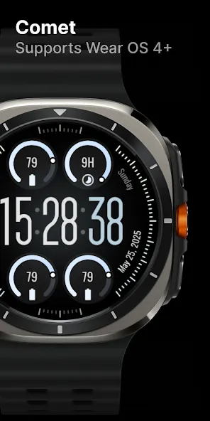 Comet: Watch Face screenshot 3