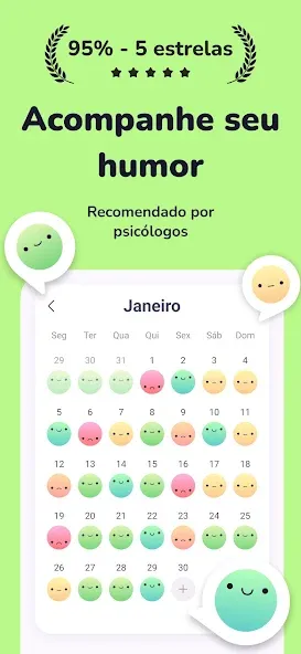 AI daily mood tracker - Moodi screenshot 1