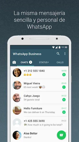 WhatsApp Business screenshot 4