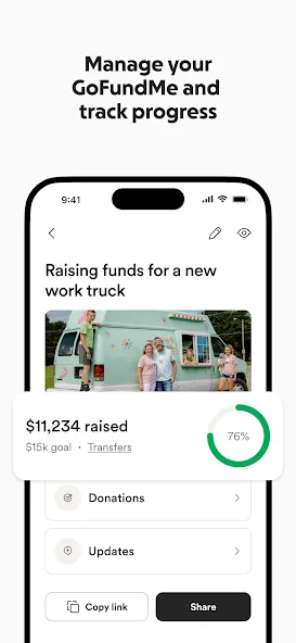GoFundMe: Fundraise and Give screenshot 2
