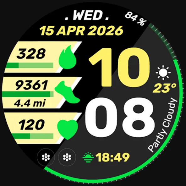 Active Edge Watch Face screenshot 40