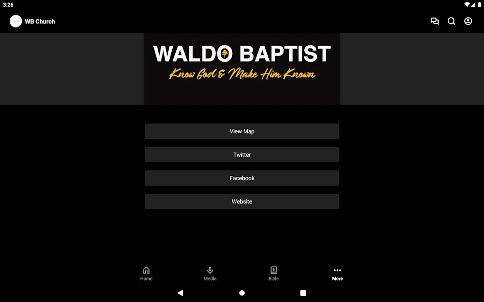 Waldo Baptist Church screenshot 9