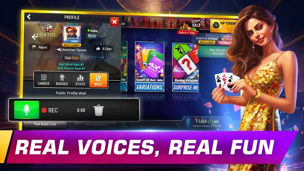 Teen Patti Royale: Gold League screenshot 5