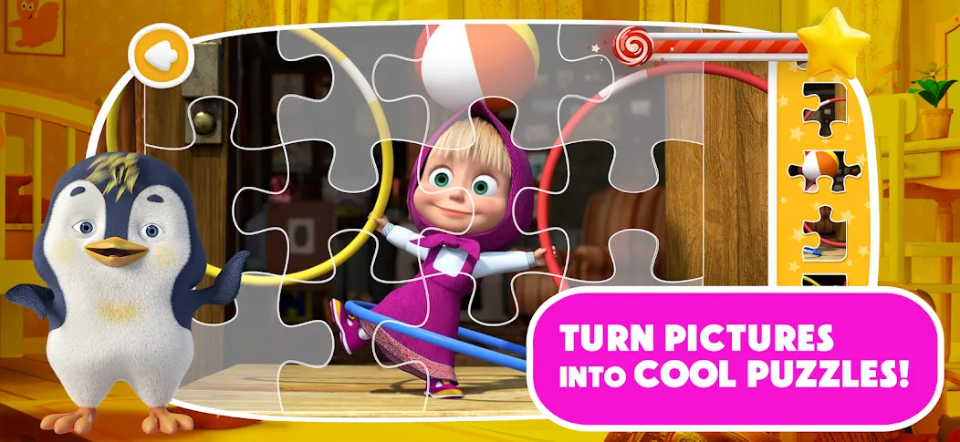 Masha and the Bear: Art Games screenshot 6