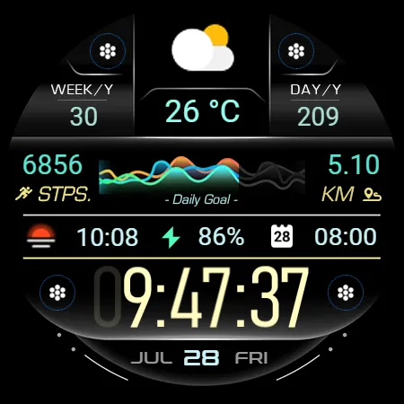 Health Tracking - Km/Mi - RE28 screenshot 21