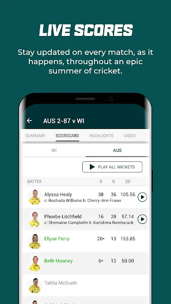 Cricket Australia Live screenshot 5