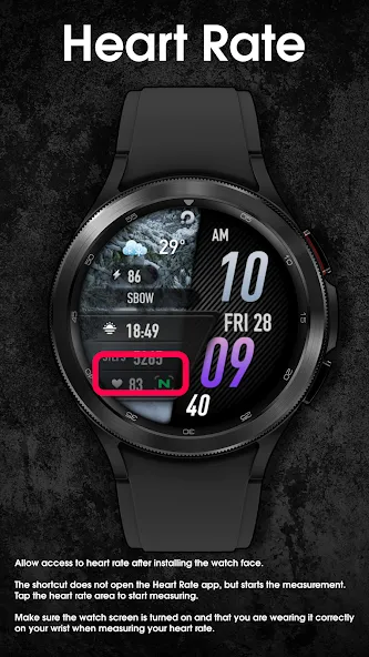 PRADO 23 Weather Watch Face screenshot 5