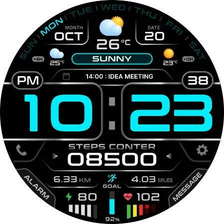 SamWatch Digital Neon 2 screenshot 36
