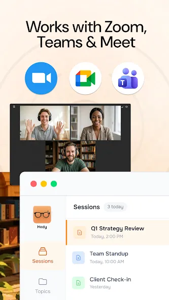 Hedy: AI Meeting Coach & Notes screenshot 7