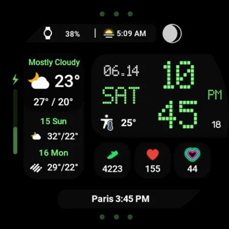 ACRO Digital Weather Watchface screenshot 27
