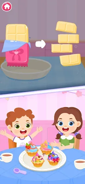 蛋糕 做饭小游戏 - 儿童做饭游戏 2-5, 厨房 儿童游戏 screenshot 8