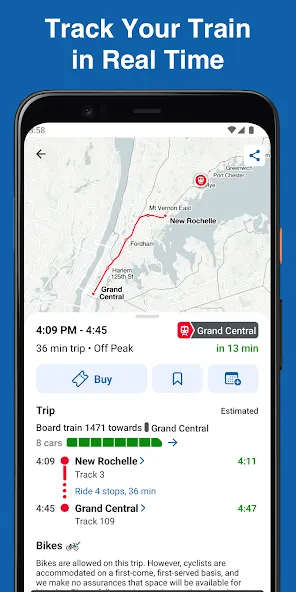 MTA TrainTime screenshot 3