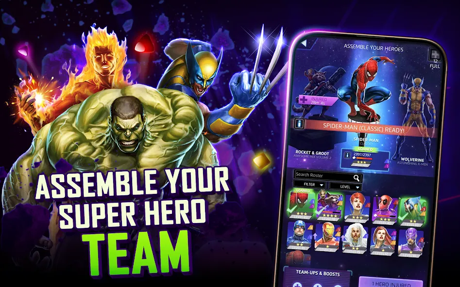 MARVEL Puzzle Quest: Match RPG screenshot 10