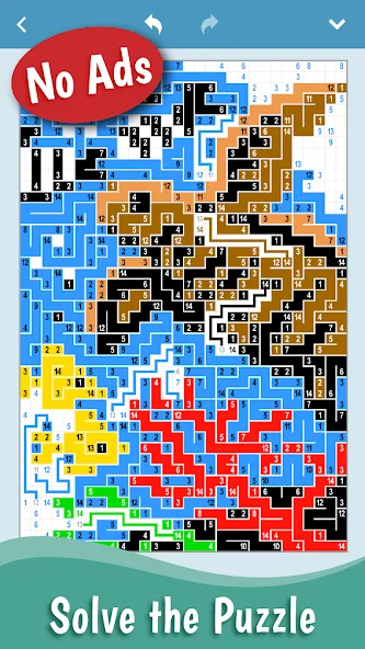 Link-a-Pix: Nonogram Links screenshot 1