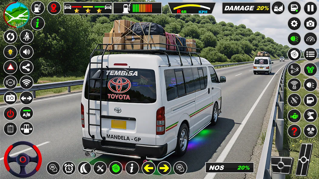 Mini Coach Bus Euro Bus game screenshot 2