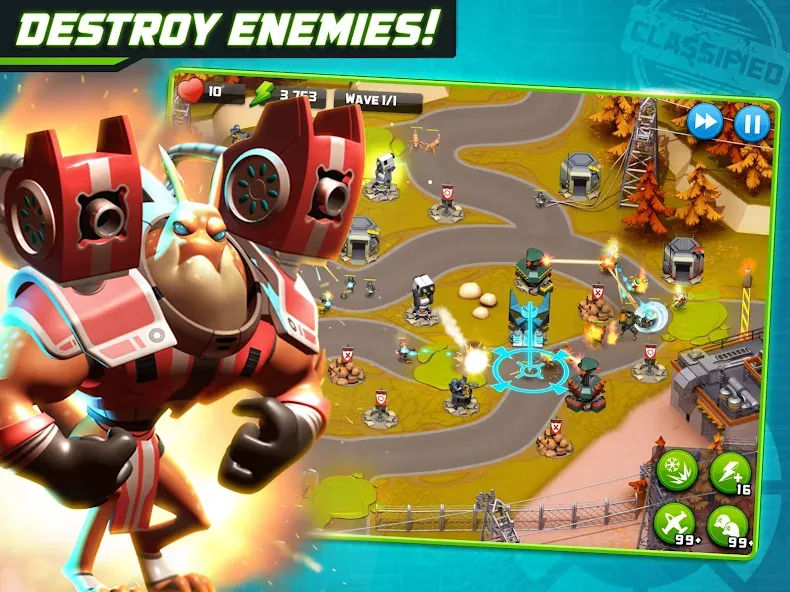Alien Creeps TD screenshot 7