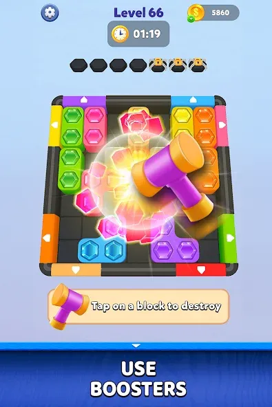 Hexa Block Jam: Color Puzzle screenshot 12
