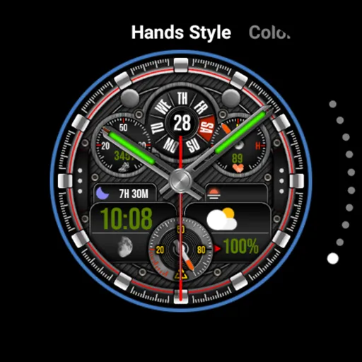 Hybrid Watch Face MB382 screenshot 21