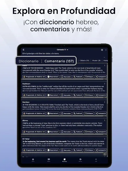 Estudiar Biblia Hebrea: Salmos screenshot 10
