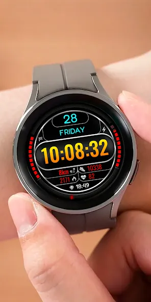 Digital Dong 01 Watch face screenshot 6