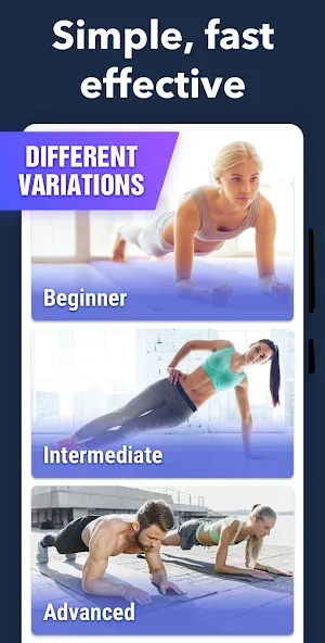 Plank Challenge: Core Workout screenshot 2
