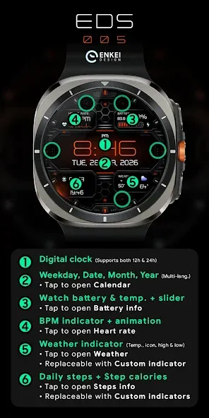 EDS 005 - health & weather screenshot 5