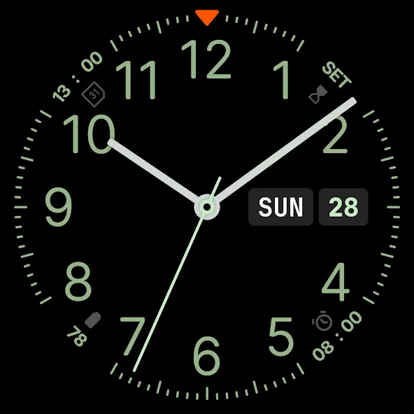 Lagom Modern Analog Watch Face screenshot 40
