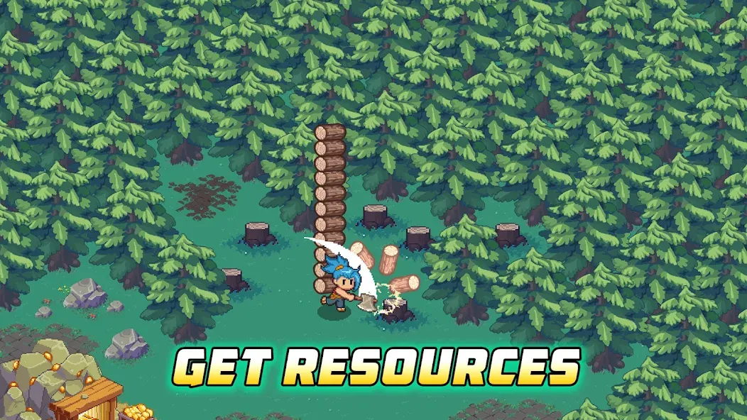 Guardian War: RPG Pixel Hero screenshot 2