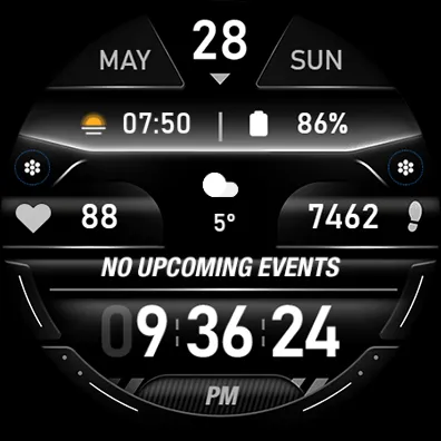 Digital Watch Face - RE03 screenshot 7
