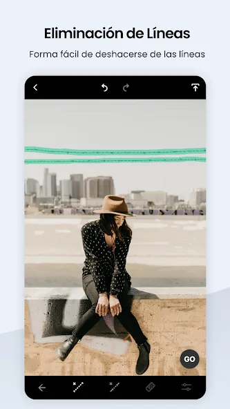 Borrar objetos — TouchRetouch screenshot 2