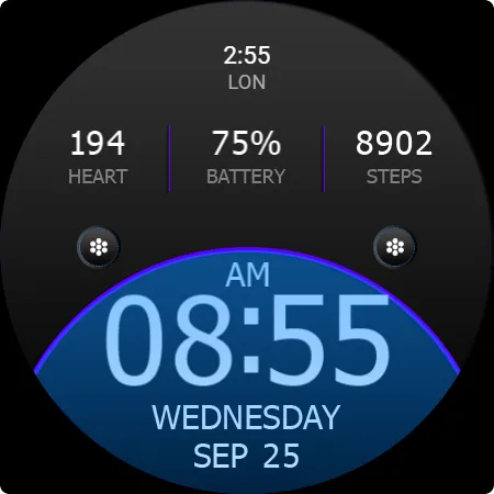 Key WF41 Digital Watch Face screenshot 25