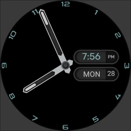IA124 Classic Hybrid Watchface screenshot 11