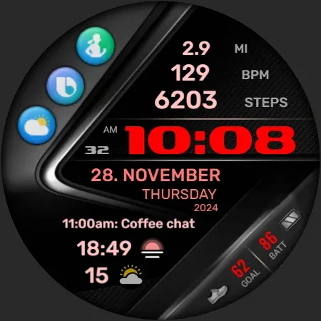 PW105 Universal Watch Face screenshot 36