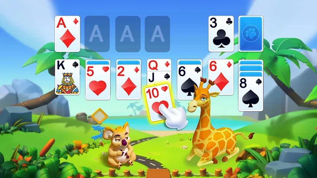 Solitaire - Wild Park screenshot 2