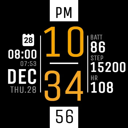 IWF DL3 watchface screenshot 23