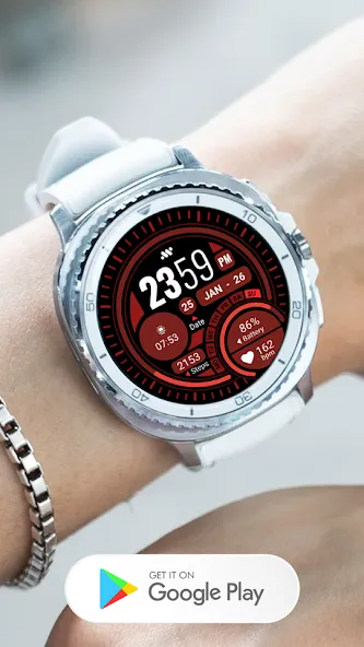 Digital Sport Watch face screenshot 3