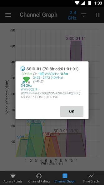 WiFi Analyzer (open-source) screenshot 15