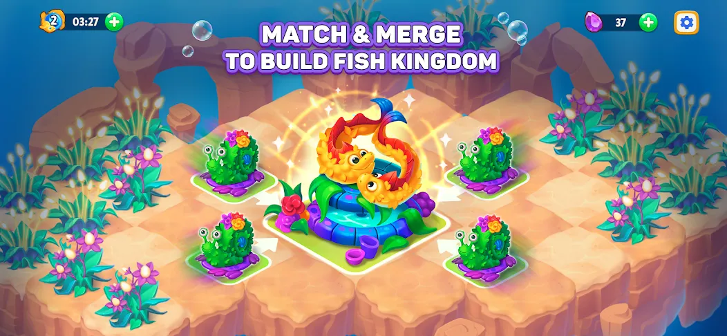 Sea Merge: Fish & Merging Game screenshot 4