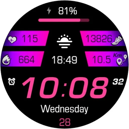 Colorful Fitness Tracker 33 screenshot 21