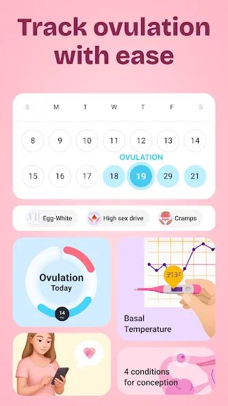 Clover: Period & Cycle Tracker screenshot 3