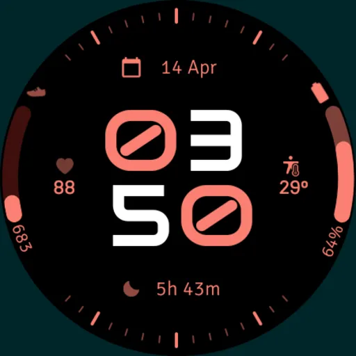 EXD156: Digital Watch Face screenshot 26