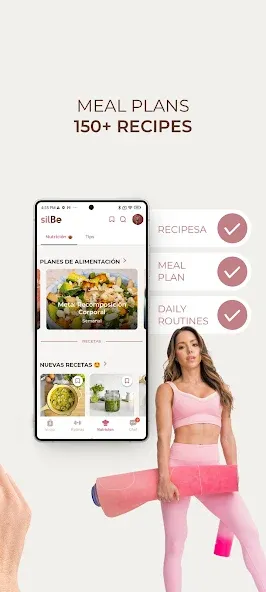 silBe: Fitness & Nutrition screenshot 6