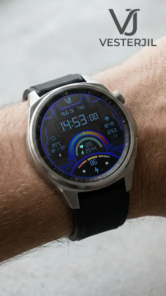 VJ-Avionics Digital Watch Face screenshot 3