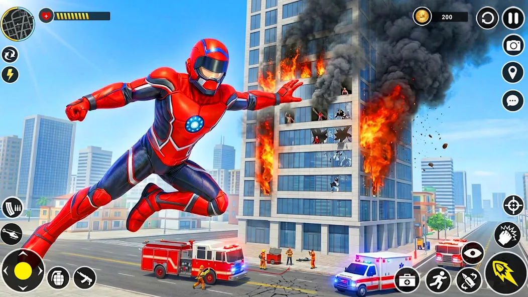 Spider Rope Hero: Crime Town screenshot 4