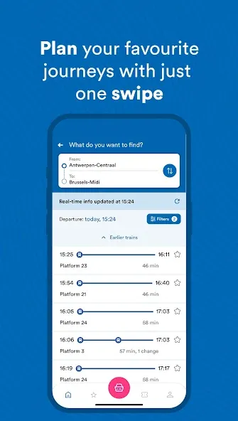 SNCB/NMBS: Timetable & tickets screenshot 7