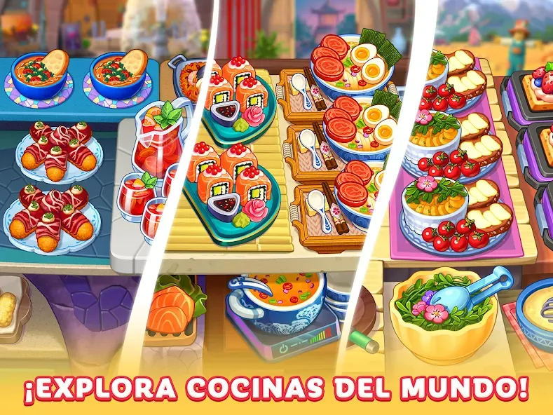 Chef Friends: cafe food game screenshot 8